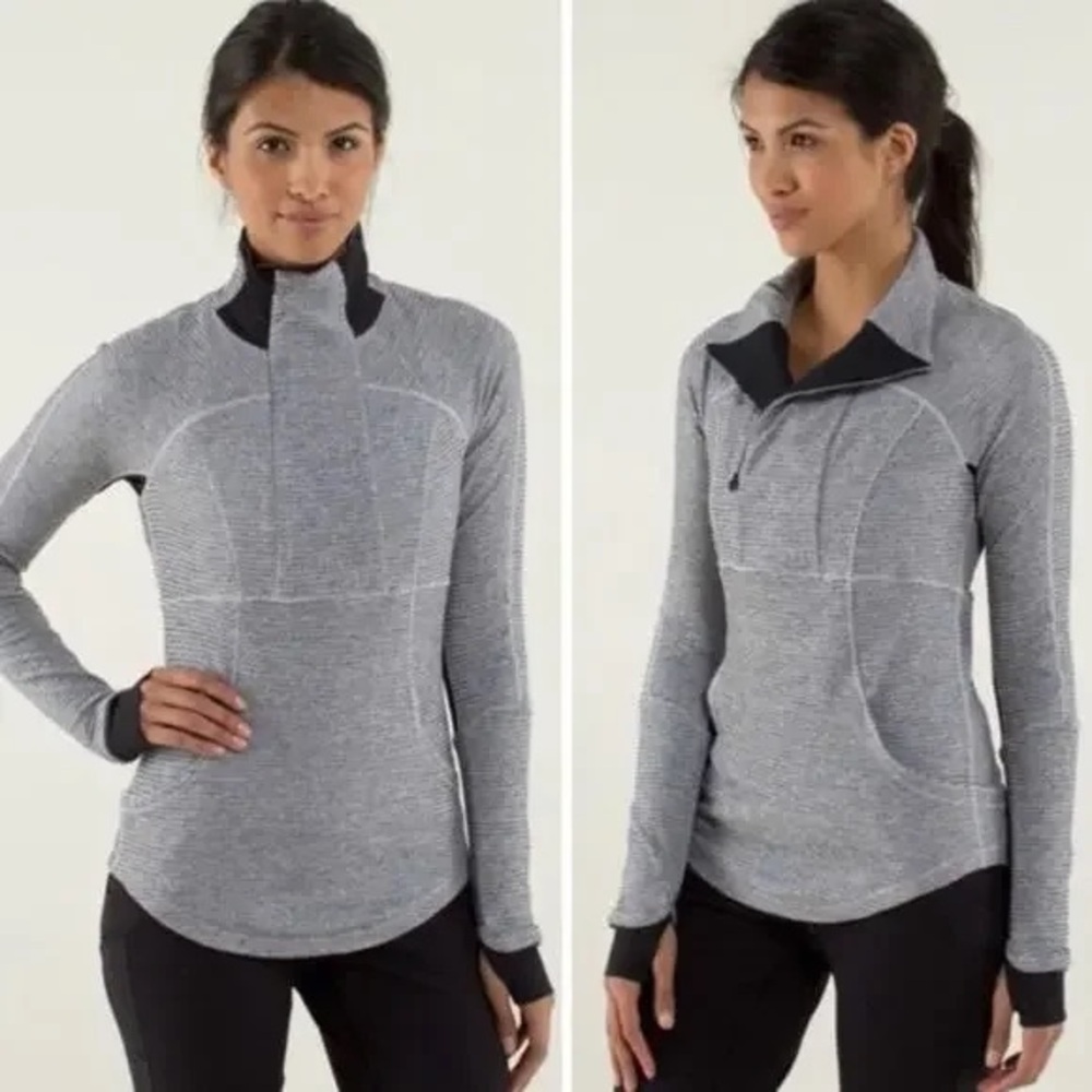 Lululemon Base Runner 1/2 Zip Pullover Sweatshirt Jacket